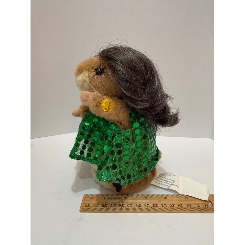 Vintage Gemmy Industries Singing Dancing Hamster Sings RESPECT Please see VIDEO - Picture 9 of 13